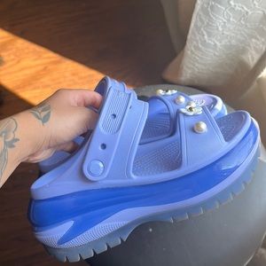 MEGA CRUSH CROCS SANDAL- MOON JELLY